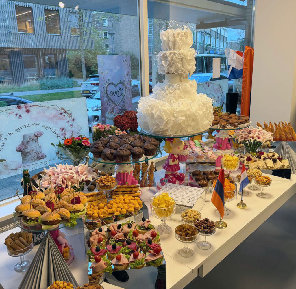 OPENING MELANYA WEDDING & CAKE Rotterdam Slinge