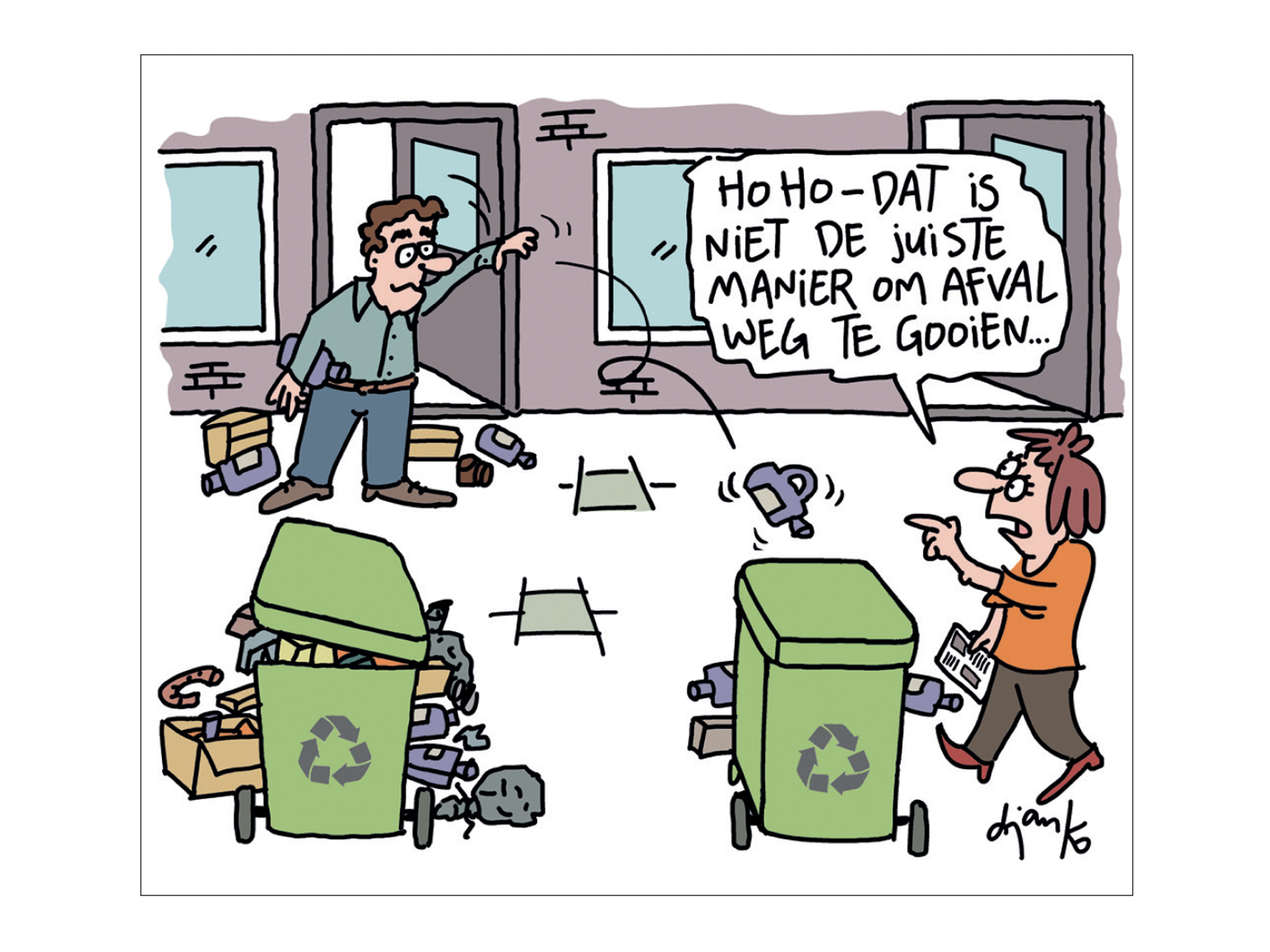 Afval Rotterdam Zuid Slinge